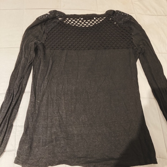 Sandro lace black sweater - Picture 2 of 4